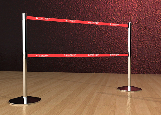 Double belt post(Red)