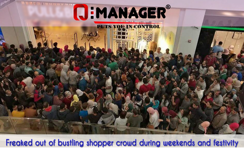 Freaked out of bustling shopper crowd during weekends and festivity?