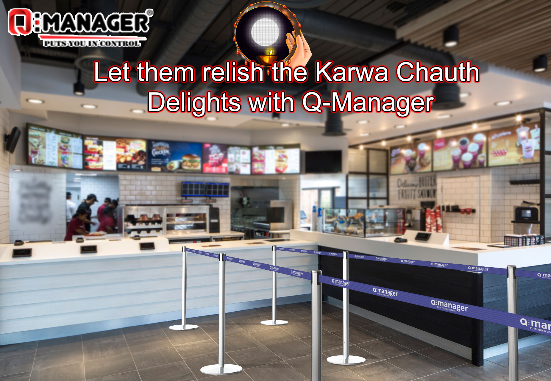 Let them relish the Karwa Chauth Delights with Q-Manager