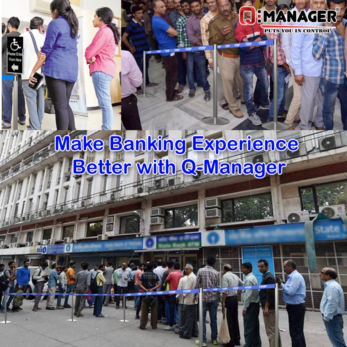 Make Banking Experience Better with Q-Manager.