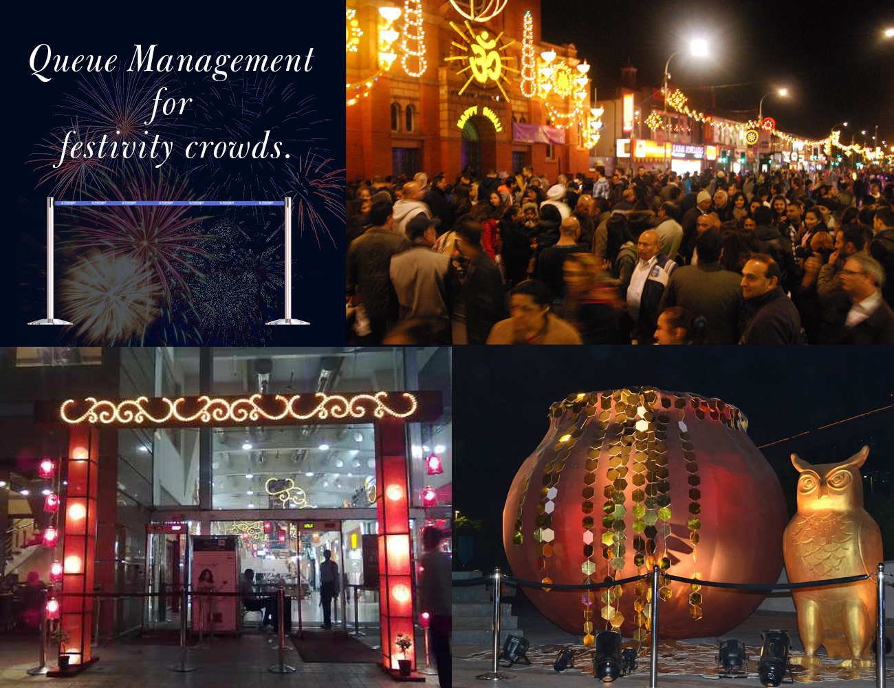 Need Queue management for Festivity Crowds?