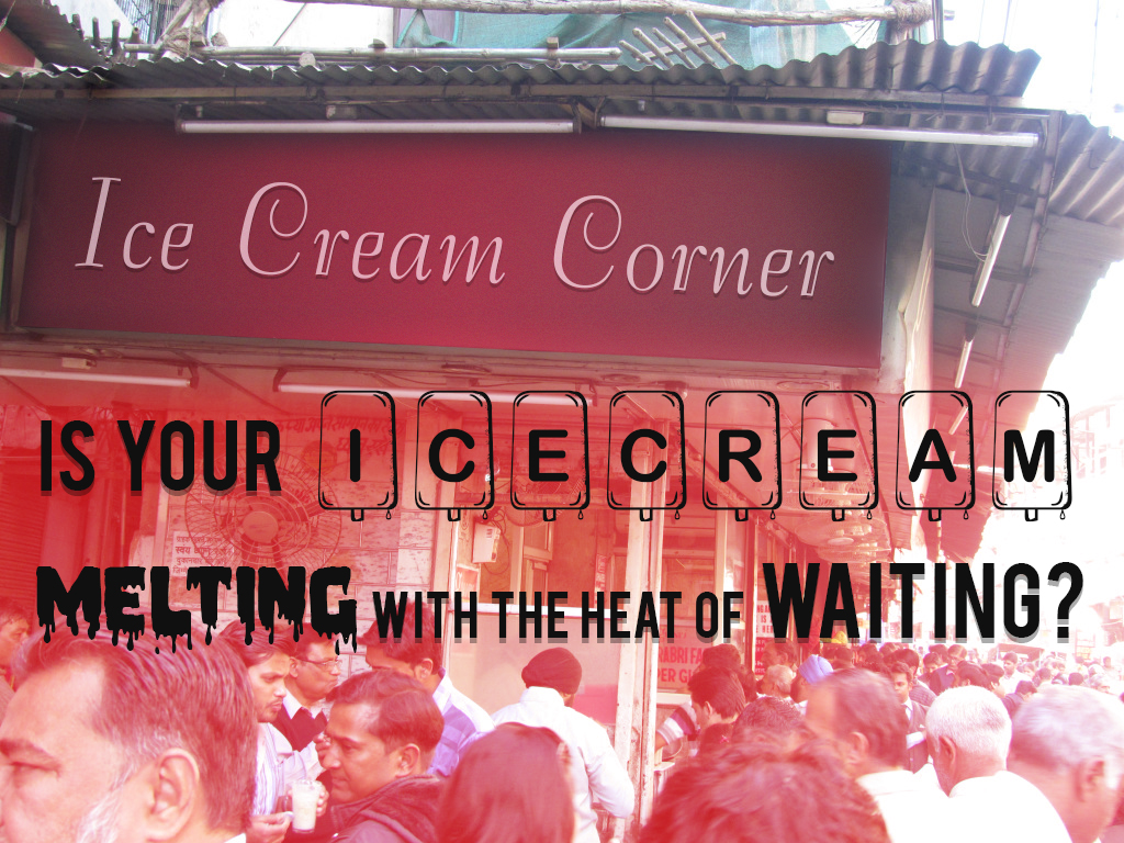 Is your ice cream melting with the heat of waiting? Q-Manager is here to the rescue.