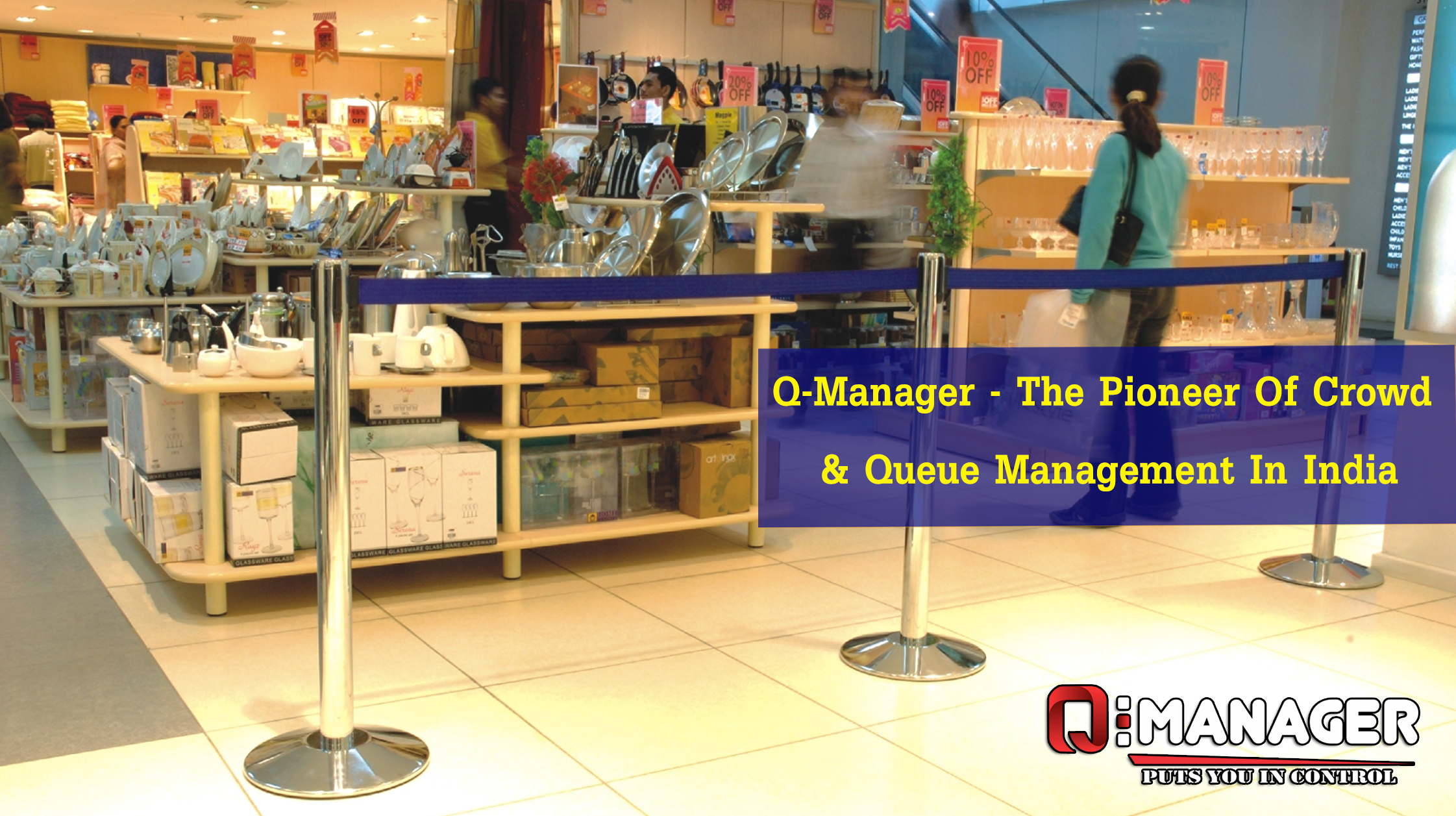 Q-Manager - The Pioneer Of Crowd & Queue Management In India