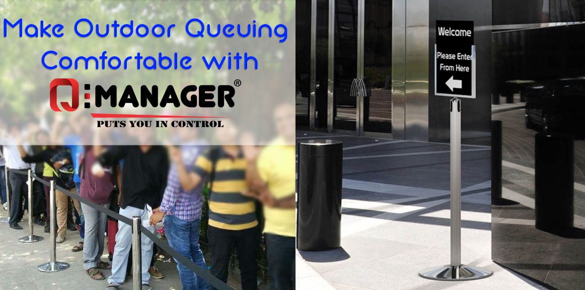 Make Outdoor Queueing Comfortable with Q-Manager