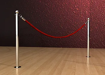 Rope Post - Floor Mount