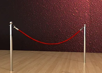 Rope Post - Floor Socket
