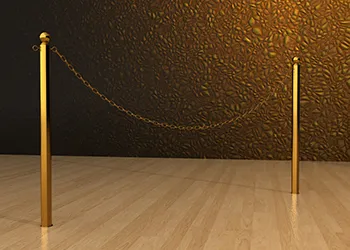 Chain Post - Floor Socket