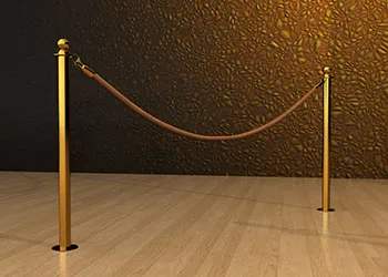 Rope-Post-Floor-Mount
