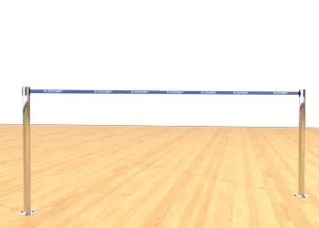 Belt Post - Floor Mount Blue
