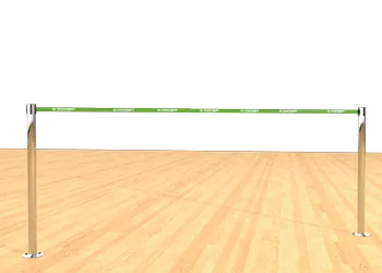 Belt Post - Floor Mount Green