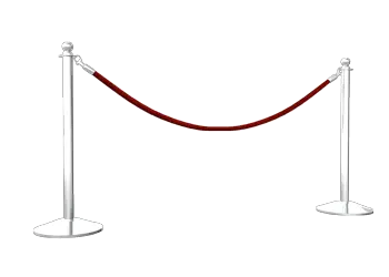 Rope Post Elegant Maroon