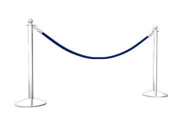 Rope Post Official Blue