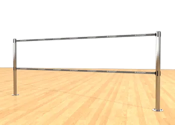 Double Belt Post - Floor Mount Custom Color