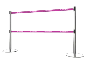 Double Belt Post Megenta