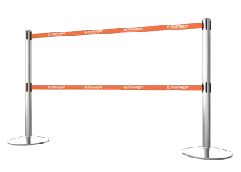Double Belt Post Orange