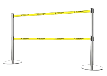 Double Belt Post Yellow